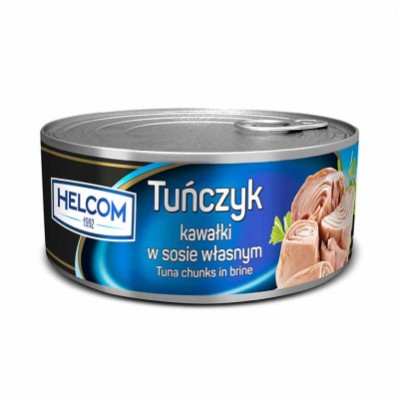 Tuna chunks in own juce  Helcom 170 g / 120 g
